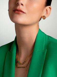 Iris Earrings Black