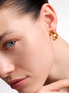 Tena Emerald Studs